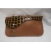 Crossbody Saddle Clutch Bag
